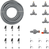 Bradas kit d'arrosage par aspersion white LINE, 8 m