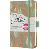 sigel agenda de poche Jolie pure 2026 "Sparkle Leaves", A6