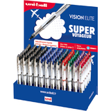 uni-ball stylo roller  encre VISION elite UB200, prsentoir