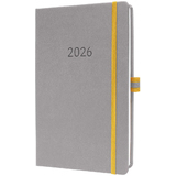 sigel buchkalender Linescape 2026, ca. A5, hellgrau
