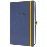 sigel buchkalender Linescape 2026, ca. A5, blau