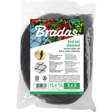 Bradas filet de protection anti-oiseaux, 2 x 5 m, noir