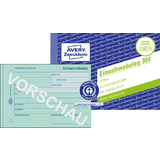 AVERY zweckform Formularbuch "Einnahmebeleg", a6 quer, grn