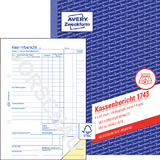 AVERY zweckform Formularbuch Kassenbericht, SD, din A5