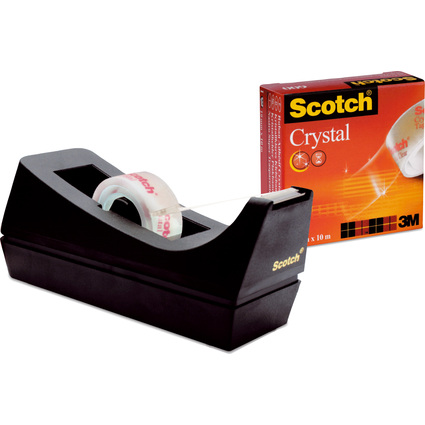 3M Scotch Dvidoir de bureau C38, ruban adhsif Clear incl.