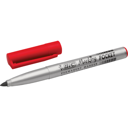 BIC Marqueur permanent Marking POCKET ECOlutions, rouge