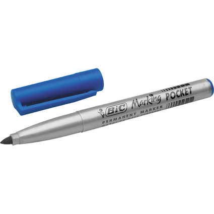 BIC Marqueur permanent Marking POCKET ECOlutions, bleu