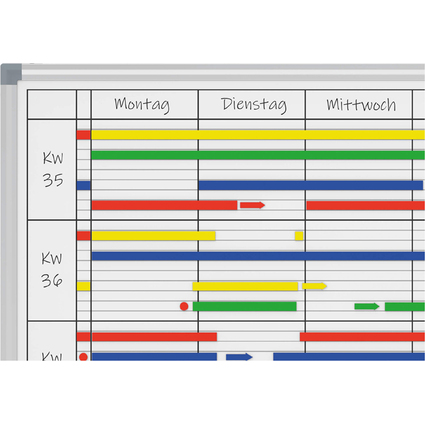 MAUL Tableau de planning MAULstandard, (L)900 x (P)600 mm