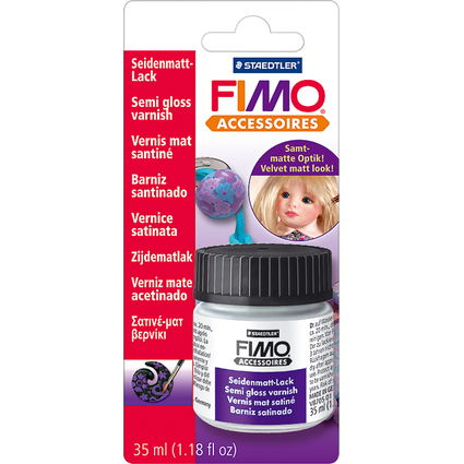 FIMO Vernis mat satin, 35 ml en flacon