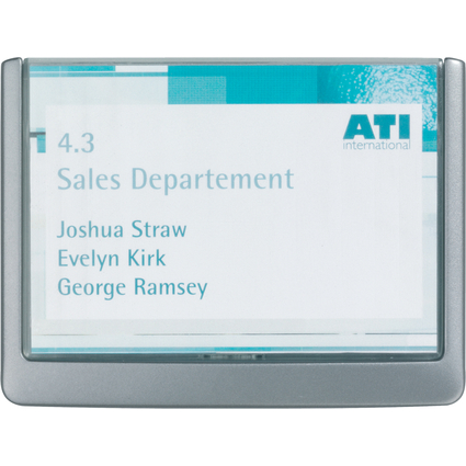 DURABLE Plaque de porte CLICK SIGN, (L)149 x (H)105,5 mm