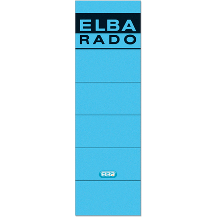 ELBA Etiquette pour dos de classeur "ELBA RADO"- bleu