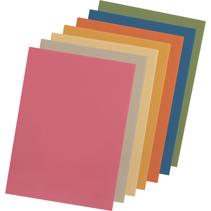 ELBA Couverture pour dossiers, A4, carte lustre, bleu