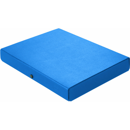 ELBA porte-documents A4, capacit 60 mm bleu