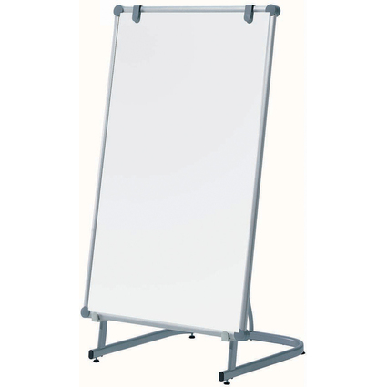 MAUL Tableau Blanc mobile 2000,(L)750 x (H)1.200 mm, gris