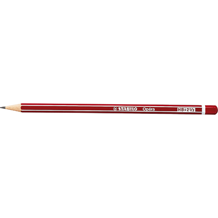 STABILO Crayon graphite Opra, hexagonal, duret: HB