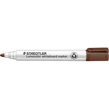 STAEDTLER Marqueur pour tableau blanc 351 Lumocolor, marron