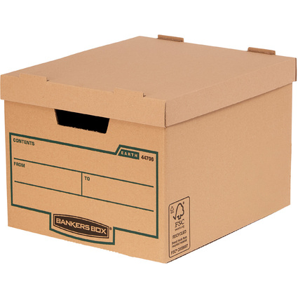 Fellowes Caisse d'archivage et transport standard BANKERS