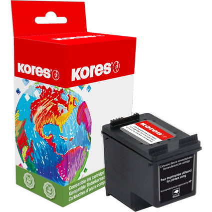 Kores Cartouche recharge G1741BK remplace hp C2P05AE/ 62XL