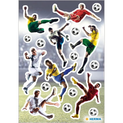 HERMA Sticker DECOR Footballeur en action