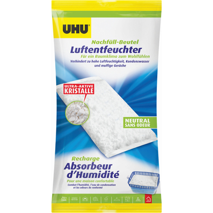 UHU Dshumidificateur, sachet de recharge, 1.000 g