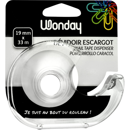 Wonday Dvidoir manuel, transparent, en plastique, vide