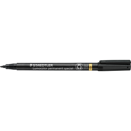 STAEDTLER Marqueur permanent 319M Lumocolor spcial, noir