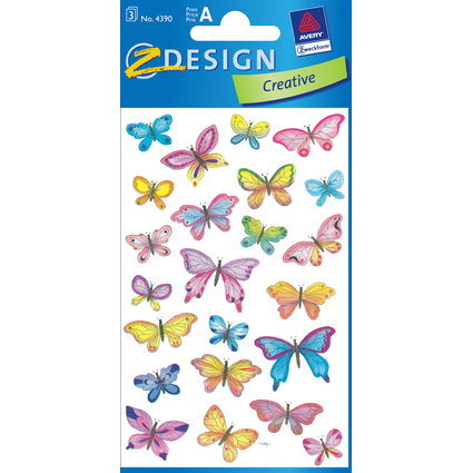 AVERY Zweckform Sticker ZDesign "papillons"