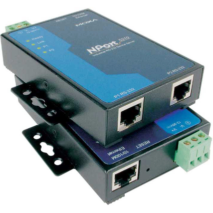 MOXA Serveur Serial Device, 2 ports, RS-232, Nport-5210