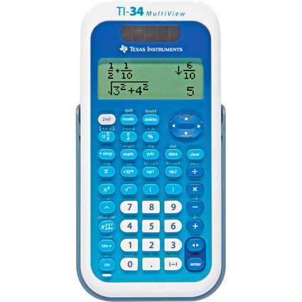 TEXAS INSTRUMENTS calculatrice d'cole TI-34 Multi View