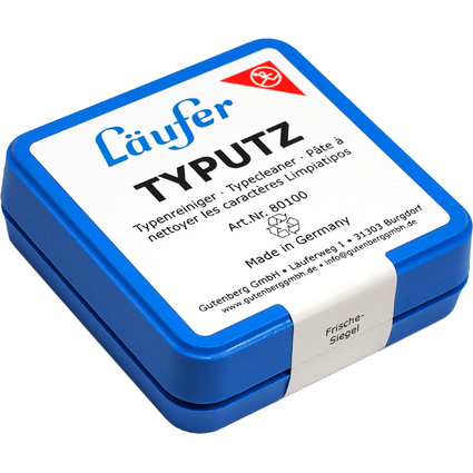 Lufer Pte nettoyante de caractres Typutz