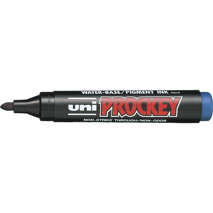 uni-ball Marqueur permanent PROCKEY PM-122, bleu