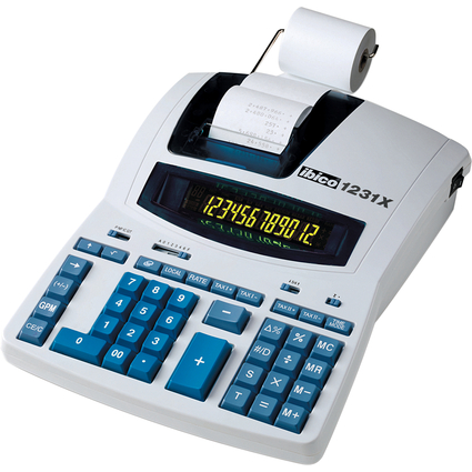 ibico Calculatrice imprimante professionelle 1231X