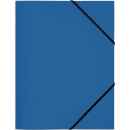 ELBA Chemise  lastique standard, A4, en PP, bleu