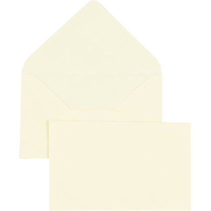 GPV Enveloppes lection, 90 x 140 mm, non gomme, jaune