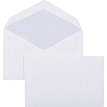 GPV Enveloppes lection, 90 x 140 mm, non gomme, blanc