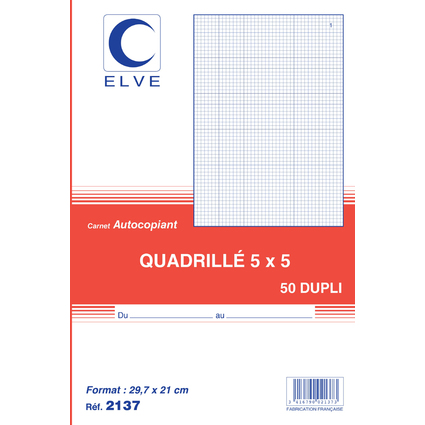 ELVE Manifold quadrill (5/5), 210 x 297 mm, dupli