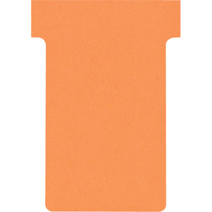 nobo Fiche T, indice 2 / 60 mm, 170 g/m2, orange