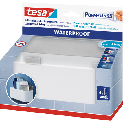 tesa Powerstrips Corbeille de rangement WATERPROOF Zoom