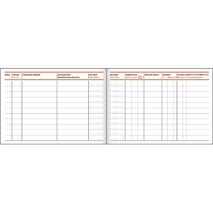 sigel Formularbuch "Fahrtenbuch Pkw" mit gratis Parkscheibe