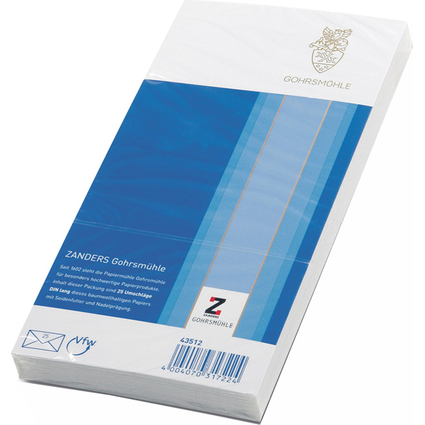 GOHRSMHLE enveloppe Bankpost, format DL,  80 g/m2