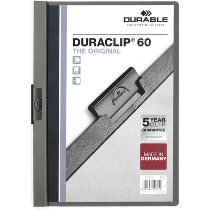 DURABLE Chemise  clip DURACLIP ORIGINAL 60, A4
