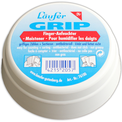 Lufer Mouilleur de doigts "GRIP" dans une bote,