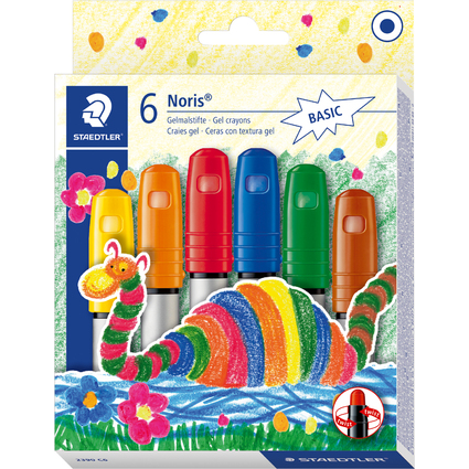 STAEDTLER Craie gel, tui de 6 en carton