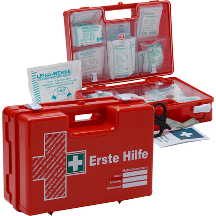 Leina Mallette de premiers secours SAN, contenu DIN 13157,