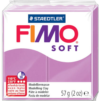 FIMO Pte  modeler SOFT,  cuire, 57 g, lavande