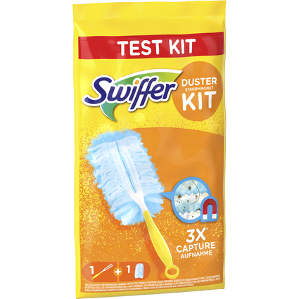 Swiffer Kit de dmarrage plumeau-magntique, 1 manche + 1