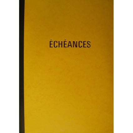 ELVE Piqre "Echancier", 96 pages, 297 x 210 mm