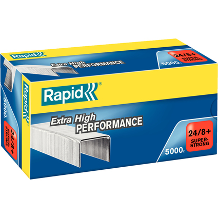 Rapid Agrafes Super Strong 24/8+, galvanis