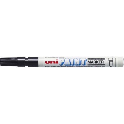 uni-ball Marqueur permanent PAINT PX-21, noir