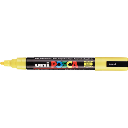 POSCA Marqueur  pigment PC-5M, jaune